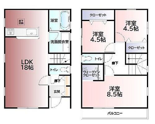 福岡県春日市紅葉ヶ丘西７丁目 3398万円 3LDK