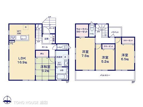 さいたま市桜区塚本 図面と異なる場合は現況を優先