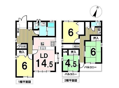 東京都八王子市小比企町 2200万円 4LDK