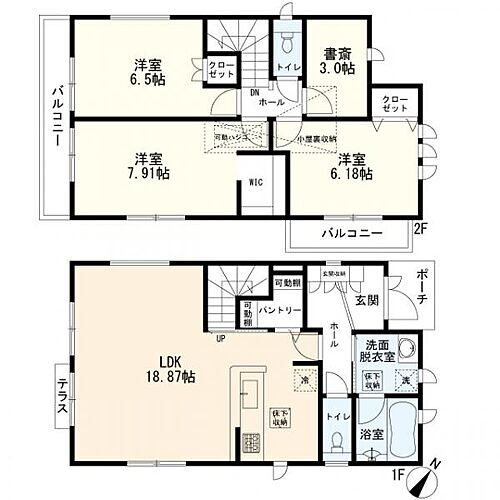 神奈川県横浜市栄区庄戸４丁目 4980万円 3SLDK