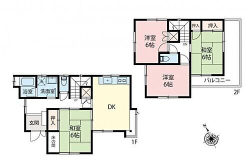 埼玉県鶴ヶ島市大字下新田 中古住宅