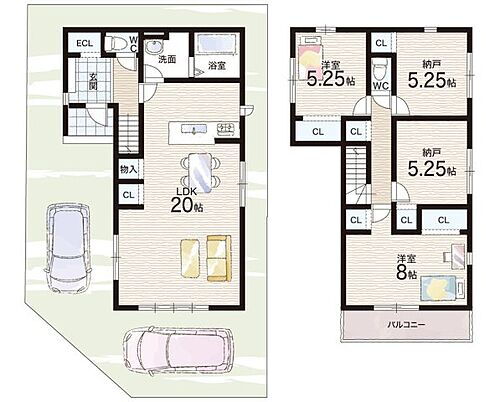 京都府京田辺市河原神谷 4398万円 2SLDK