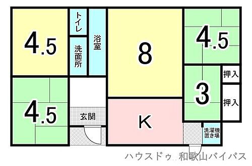 和歌山県岩出市西国分 岩出駅 中古住宅 物件詳細