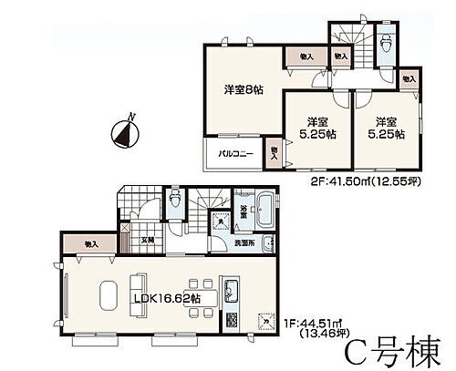 東京都東村山市野口町２丁目 3890万円 3LDK