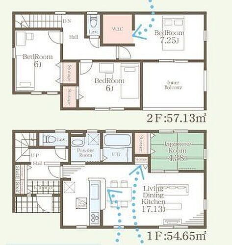 熊本県熊本市北区植木町岩野 2538万円 4LDK