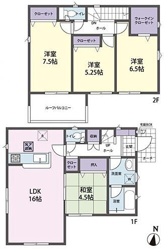 埼玉県日高市高萩東１丁目 2490万円 4LDK