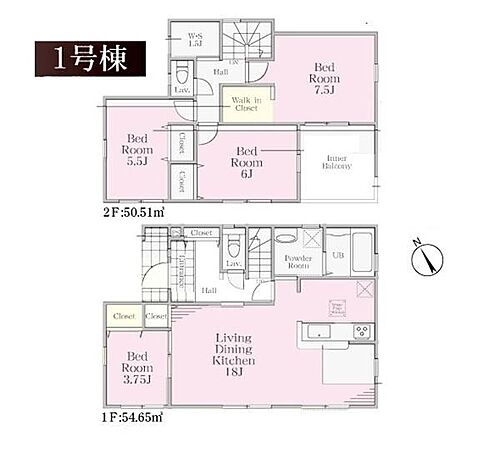 神奈川県横浜市緑区上山３丁目 5180万円 4LDK