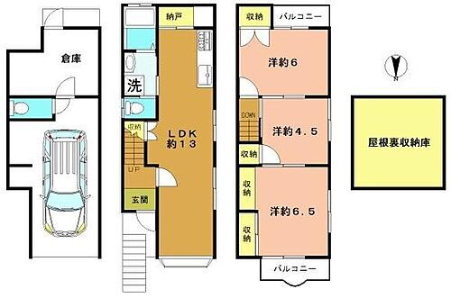 京都府京都市西京区松室荒堀町 中古住宅