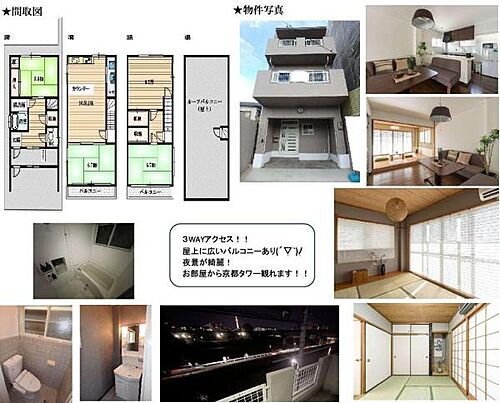 京都府京都市東山区一橋野本町 3980万円