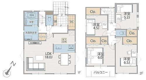 神奈川県横浜市青葉区田奈町 5780万円 4LDK