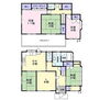 葵区川合２丁目　南面庭付きの中古住宅　角地 間取図です。