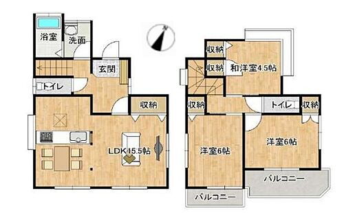 埼玉県北本市東間６丁目 中古住宅