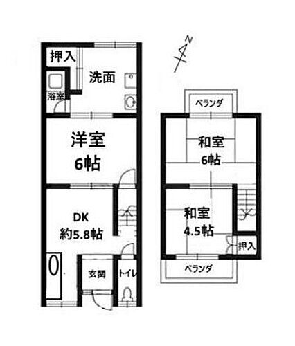 滋賀県大津市大江２丁目 630万円 3DK