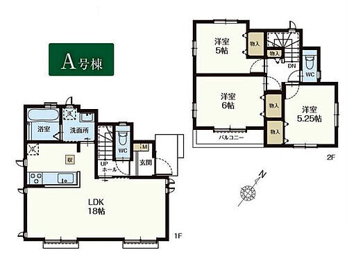 東京都東村山市野口町１丁目 4590万円 3LDK