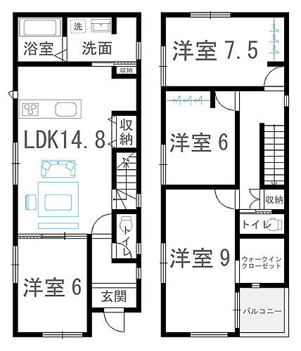 長崎県佐世保市天神町 2799.8万円 4SLDK