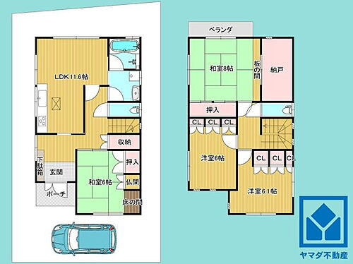 滋賀県大津市野郷原２丁目 中古住宅