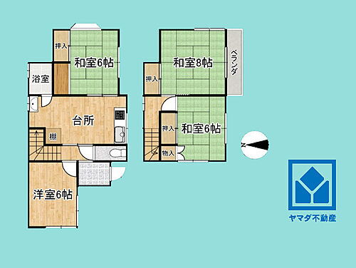 京都府京田辺市草内上リ立 中古住宅