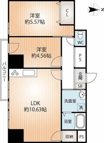 ネオアージュ神戸元町 10階 2LDK 物件詳細