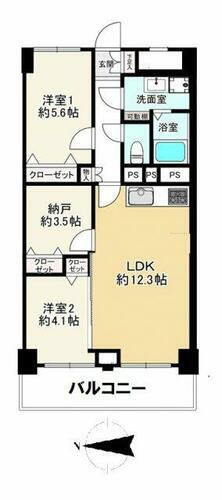 ウィンザーハイム南砂　１３階　リ　ノベーション済 13階 2SLDK 物件詳細