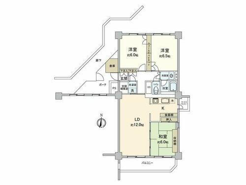 検見川パークマンション　Ａ棟 14階 3LDK 物件詳細