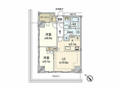 横浜ＭＩＤベースタワーレジデンス 間取図