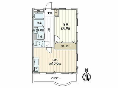 サンハイツ本山 3階 1LDK 物件詳細