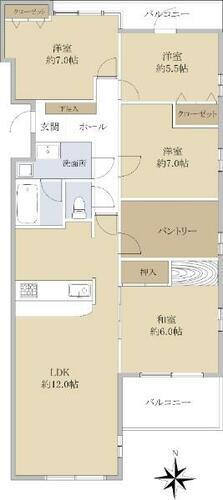 ハウスバーンフリート青崎 3階 4LDK 物件詳細