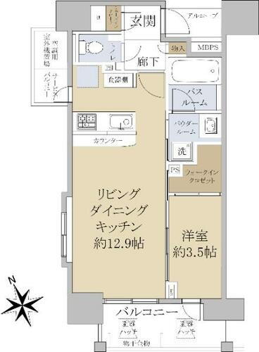 ザ・グローベル南大塚 12階 1LDK 物件詳細