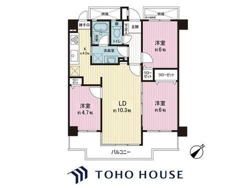 ベルシェ松戸Ｖ フルリノベーションを施した本邸宅は、新築当時を彷彿させるお部屋へと変わっております！