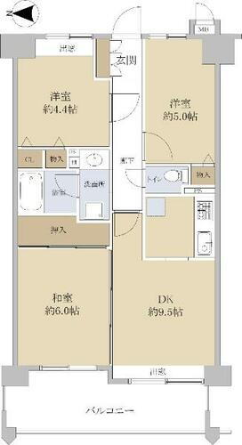 朝日プラザ伏見桂川 12階 3DK 物件詳細