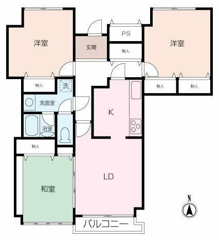 ベイスクエアよこすか１番館 11階 3LDK 物件詳細