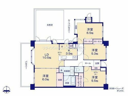 東京都三鷹市新川６丁目 5階 4LDK 物件詳細