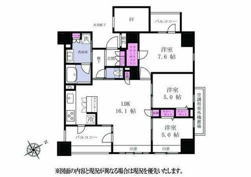 グーディッシュ西新井弐番館 7階 3LDK 物件詳細