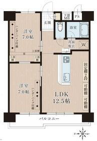 入間豊岡団地　２号棟 間取り