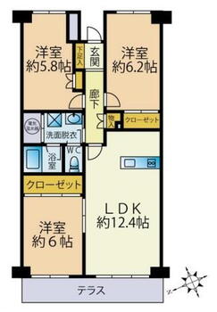 西武豊岡ハイツ 現地