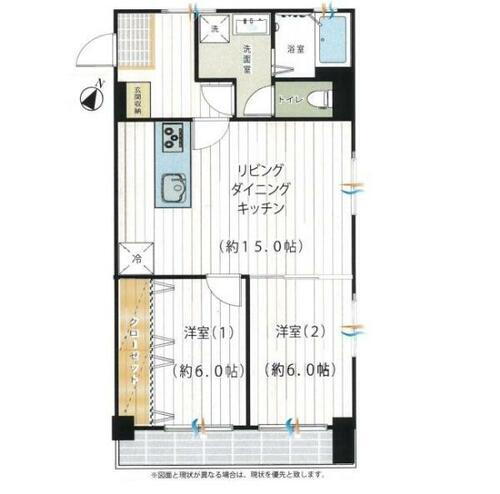 シルバーハイツ 3階 2LDK 物件詳細