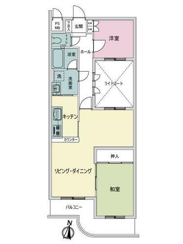 ライオンズマンション幌西 2階 2LDK 物件詳細