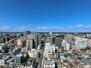 シティタワー西堀 リビングの西向き窓から撮影した眺望からは佐渡島も見えます