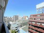 エステムコート新大阪１１リンクス 12階建て10階部分バルコニーからの眺望。