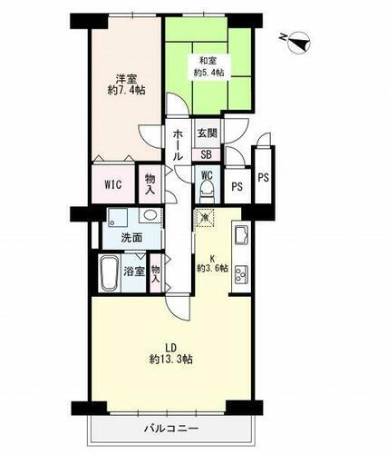 サーム北九条 3階 2LDK 物件詳細