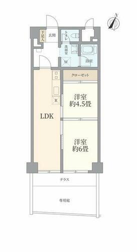 秀和大岡山レジデンス 1階 2LDK 物件詳細