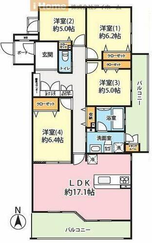 モンセーヌ住吉川公園　２番館