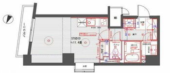 ライオンズマンション白山駅前 【間取り図】WIC、SIC共に完備している収納豊富なお部屋です。