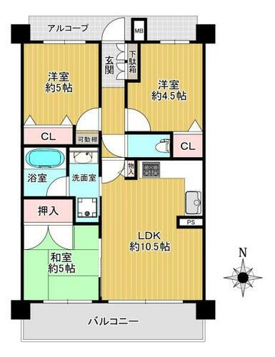 エスリード小阪駅前 11階 3LDK 物件詳細