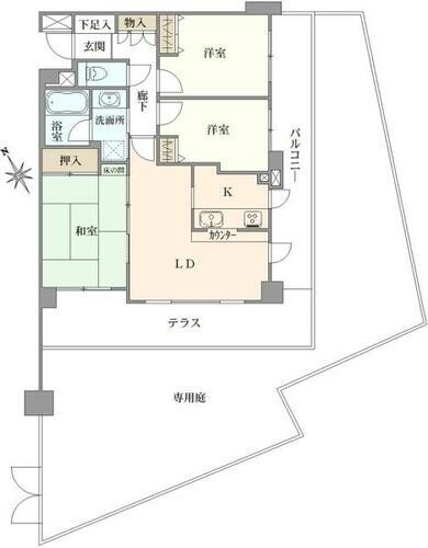 サングレイス上星川 1階 3LDK 物件詳細