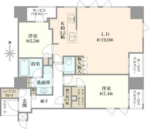 プラウド京都麩屋町御池 5階 2LDK 物件詳細