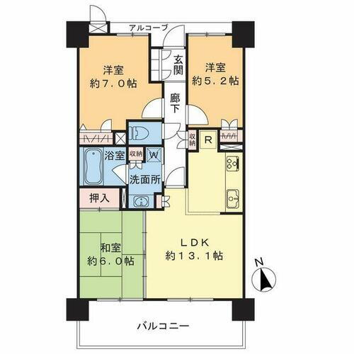 アルファステイツ伏石サンフラワー通り　６０２