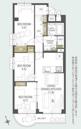 プリムローズ浦和 5階 3LDK 物件詳細