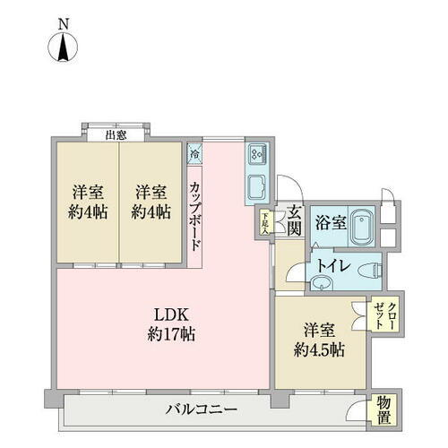 多摩川住宅　ト号棟 5階 3LDK 物件詳細