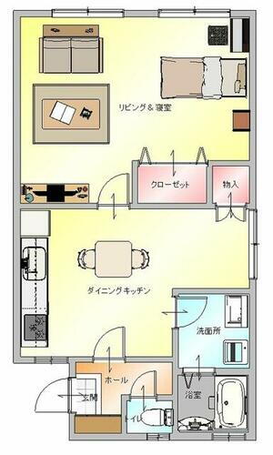 赤坂第五マンション 3階 1DK 物件詳細